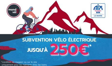 Bénéficiez jusqu'à 250€ d'aide pour acheter votre vélo électrique
