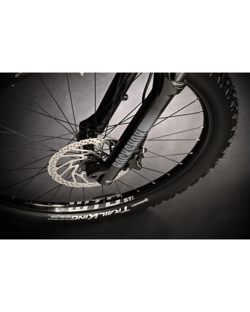 VTT électrique tout suspendu Unisexe ALLTRAIL 5 29 Gris/Caramel