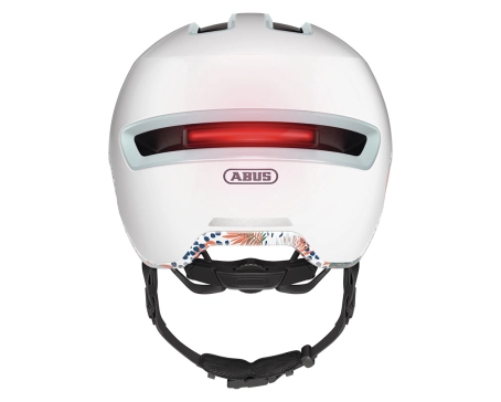 Casque loisir/urbain Unisexe HUD-Y Blanc Fleurs