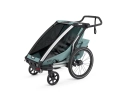 Remorque pour enfant 1 place CHARIOT CROSS Vert Alaska - Image 3/6