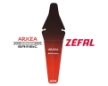 Garde-boue arrière 26/28 SHIELD LITE M ARKEA SAMSIC Rouge/Noir - Image 1/2