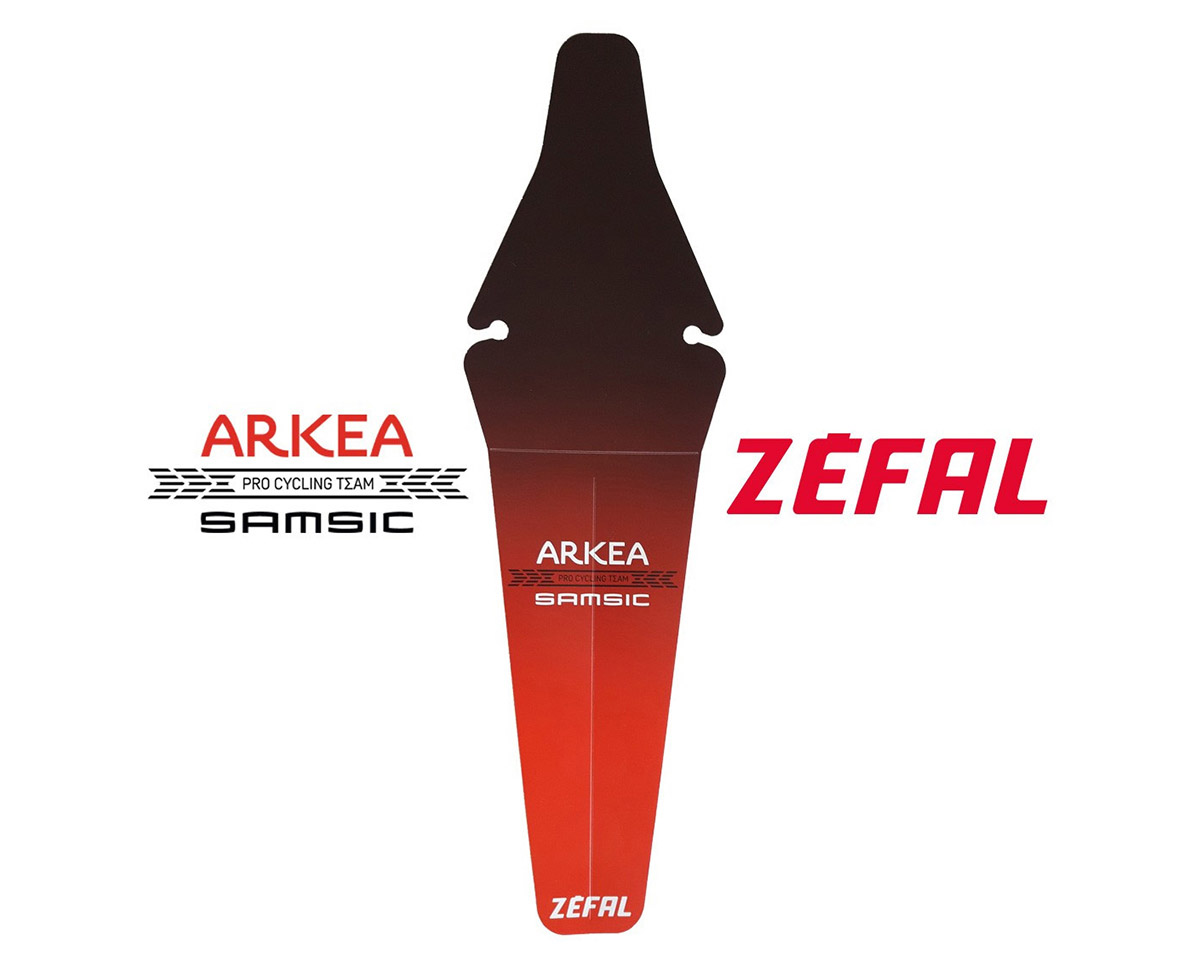 Garde-boue arrière 26/28 SHIELD LITE M ARKEA SAMSIC Rouge/Noir