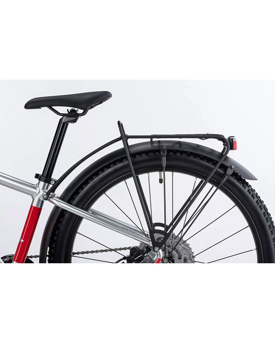 VTT Enfant KATO 24 PRO EQ Argent/Rouge
