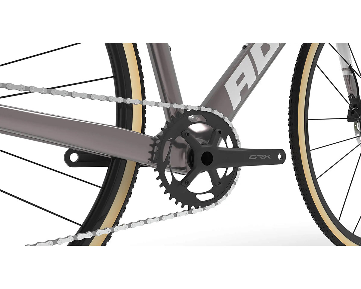 Vélo de cyclo-cross Unisexe LE SOUS-BOIS GRX600 Gris Métal