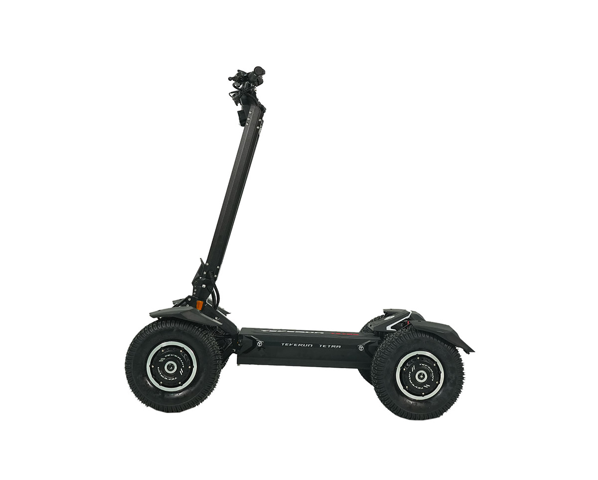 Trottinette électrique Unisexe TETRA 4 MOTEURS Noir