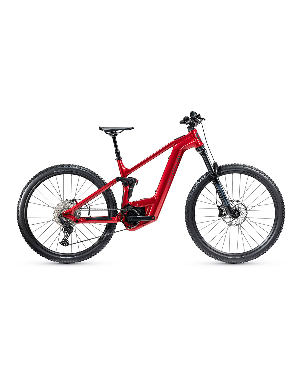 VTT électrique tout suspendu G-ONE BLACK HILL FS1 750 Wh Rouge